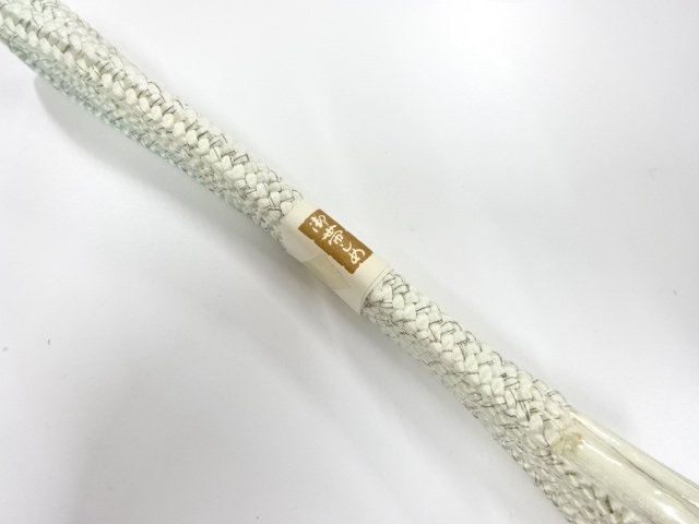 未使用品　正絹　手組帯締め